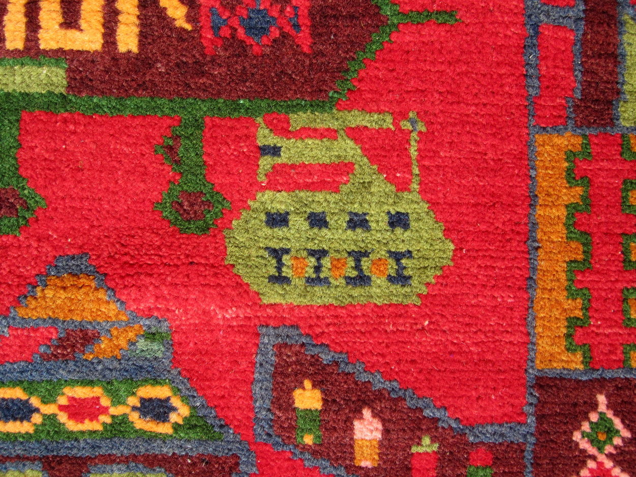 For sale: Afghan War Rug or Conflict Carpet