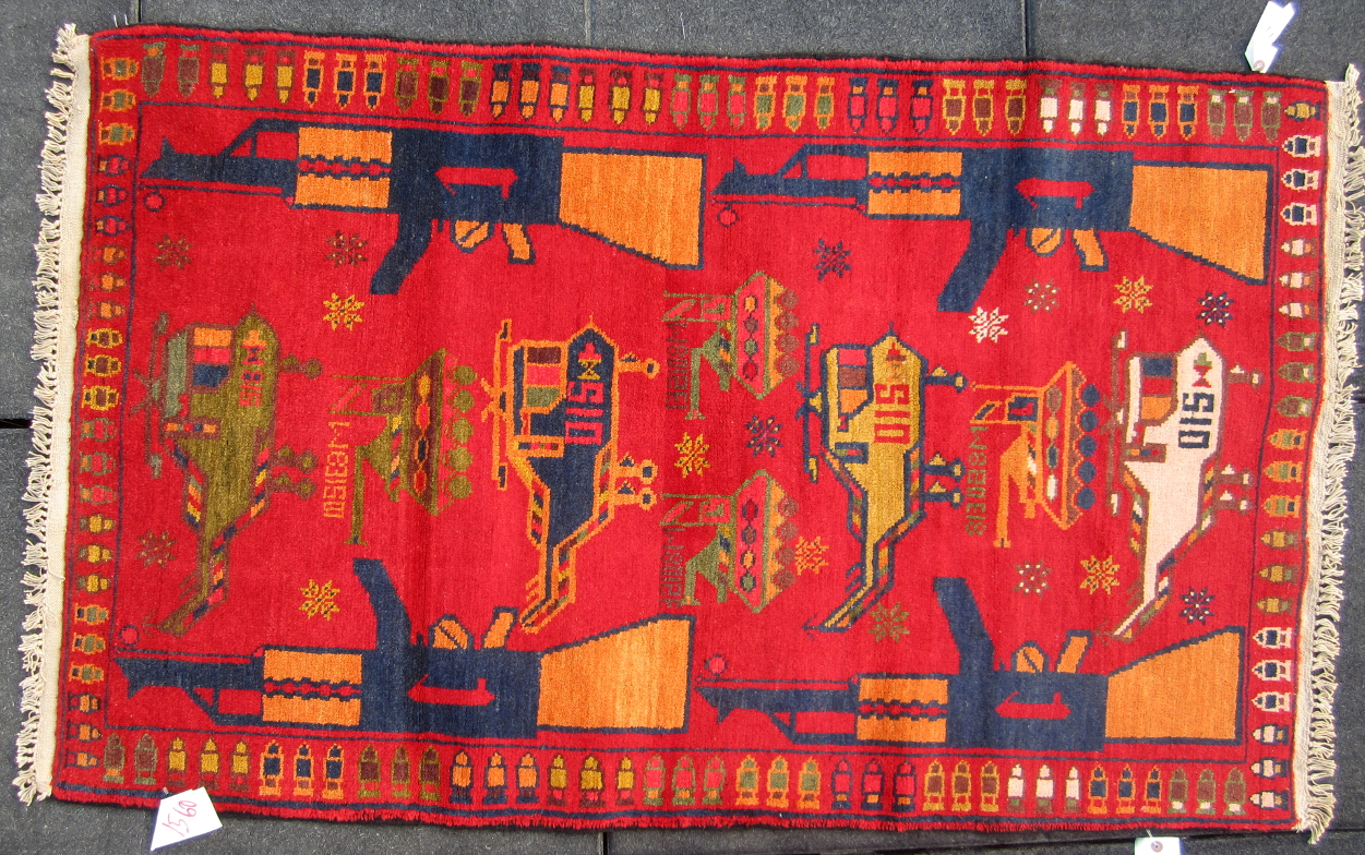 For sale: Afghan War Rug or Conflict Carpet