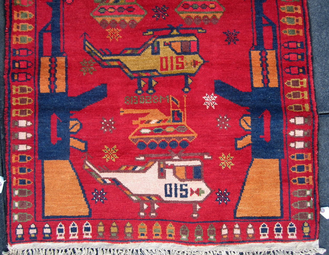 For sale: Afghan War Rug or Conflict Carpet