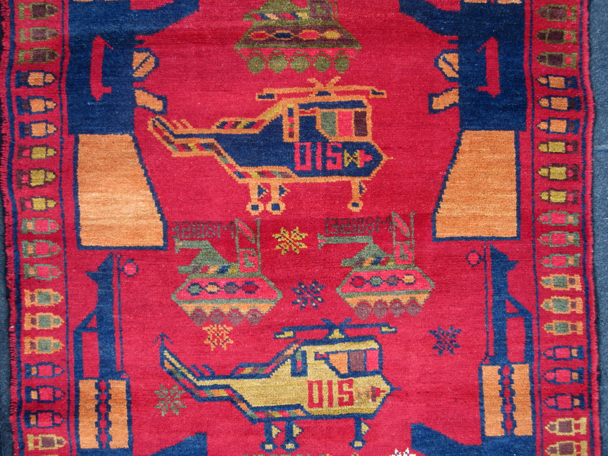 For sale: Afghan War Rug or Conflict Carpet