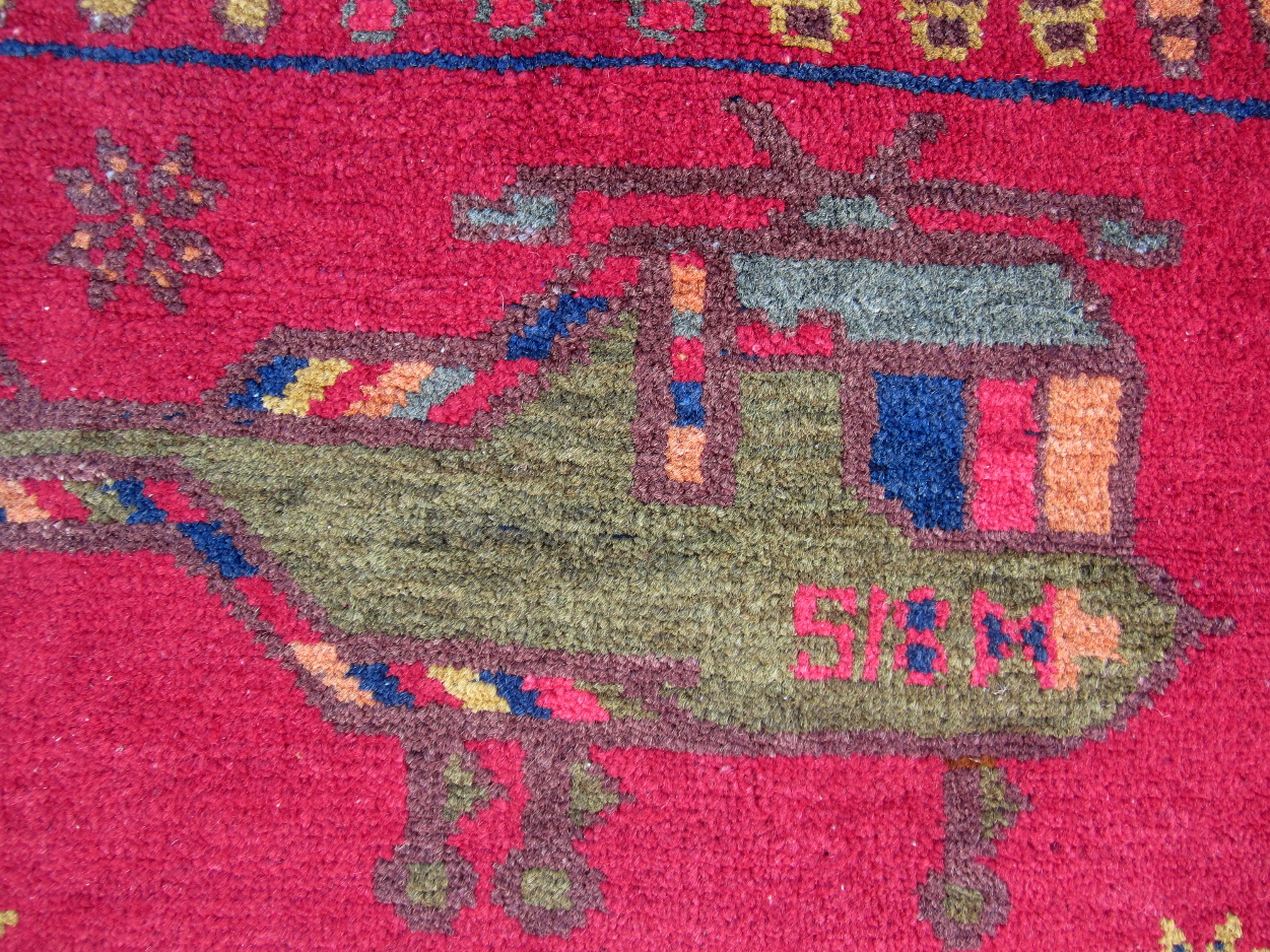 For sale: Afghan War Rug or Conflict Carpet