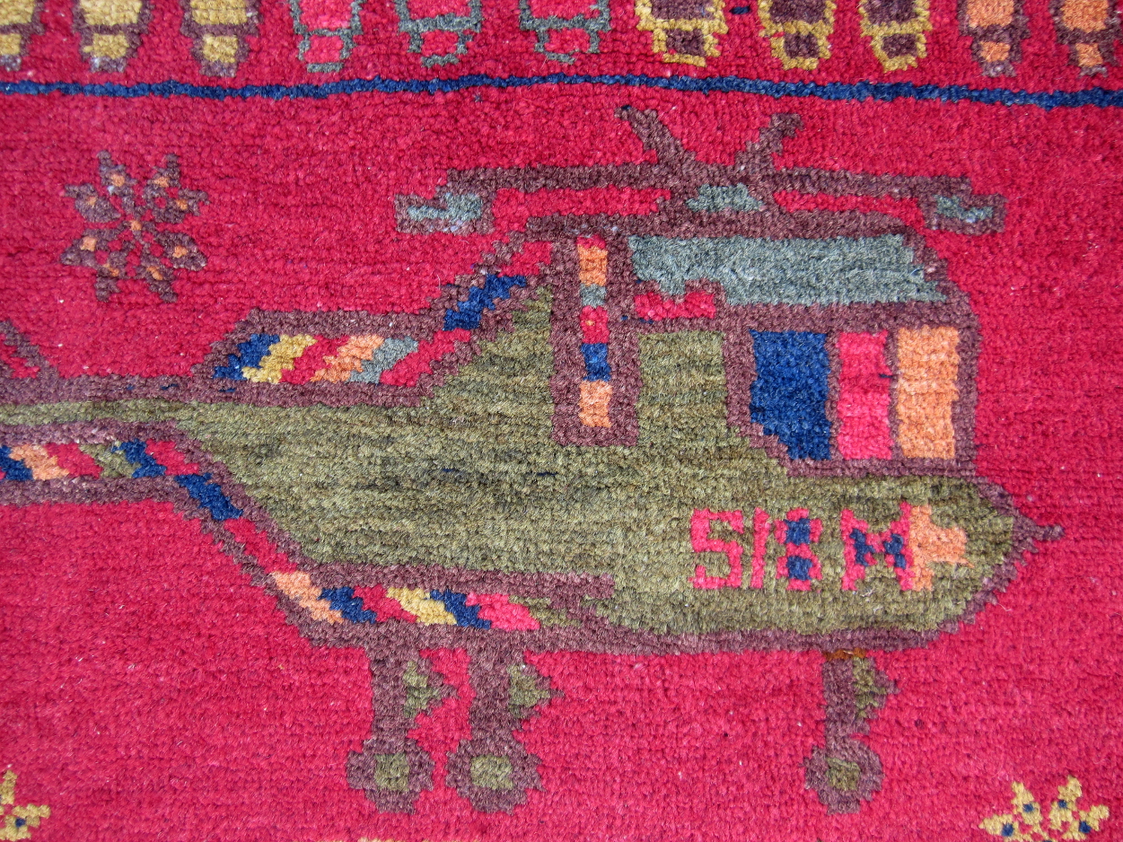 For sale: Afghan War Rug or Conflict Carpet