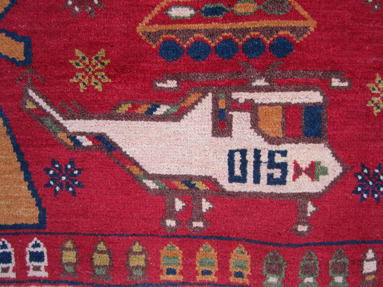 For sale: Afghan War Rug or Conflict Carpet