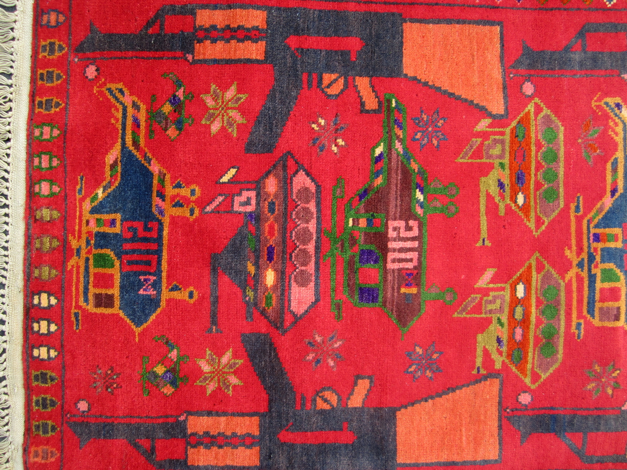 For sale: Afghan War Rug or Conflict Carpet