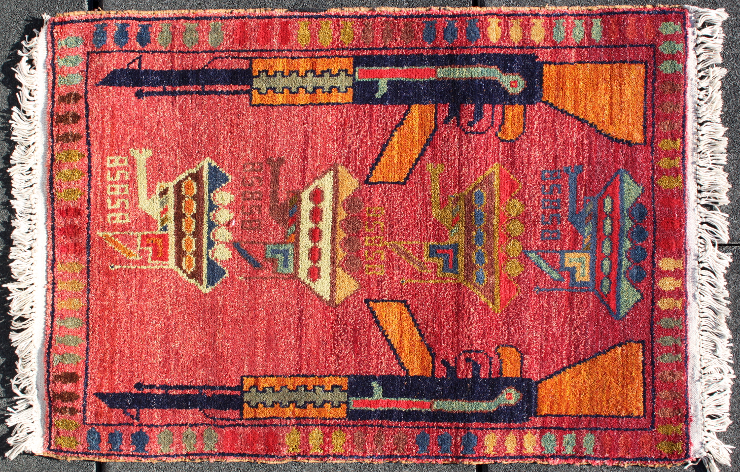 For sale: Afghan War Rug or Conflict Carpet