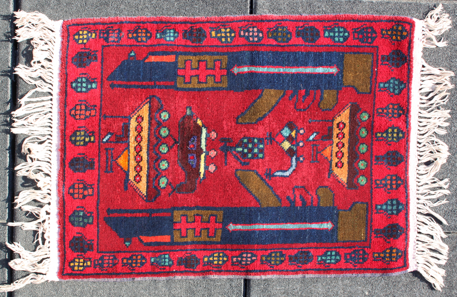 For sale: Afghan War Rug or Conflict Carpet