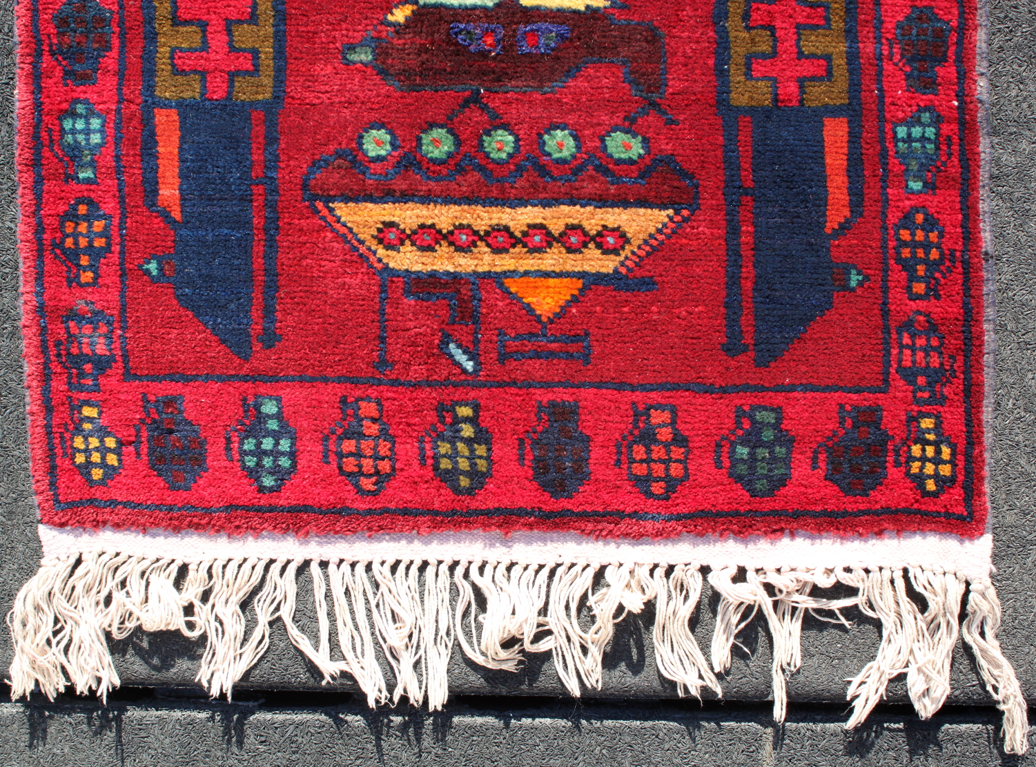 For sale: Afghan War Rug or Conflict Carpet