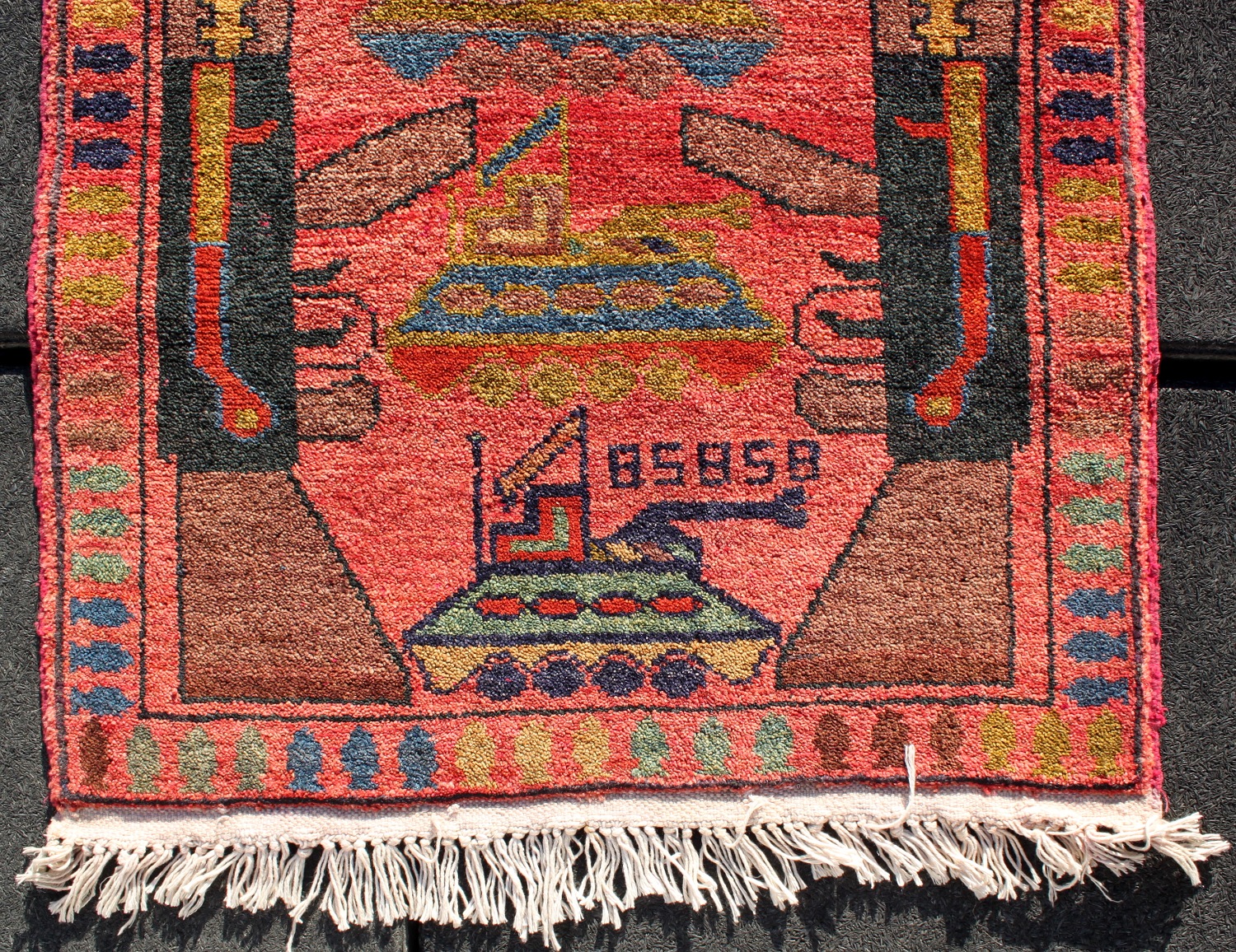 For sale: Afghan War Rug or Conflict Carpet