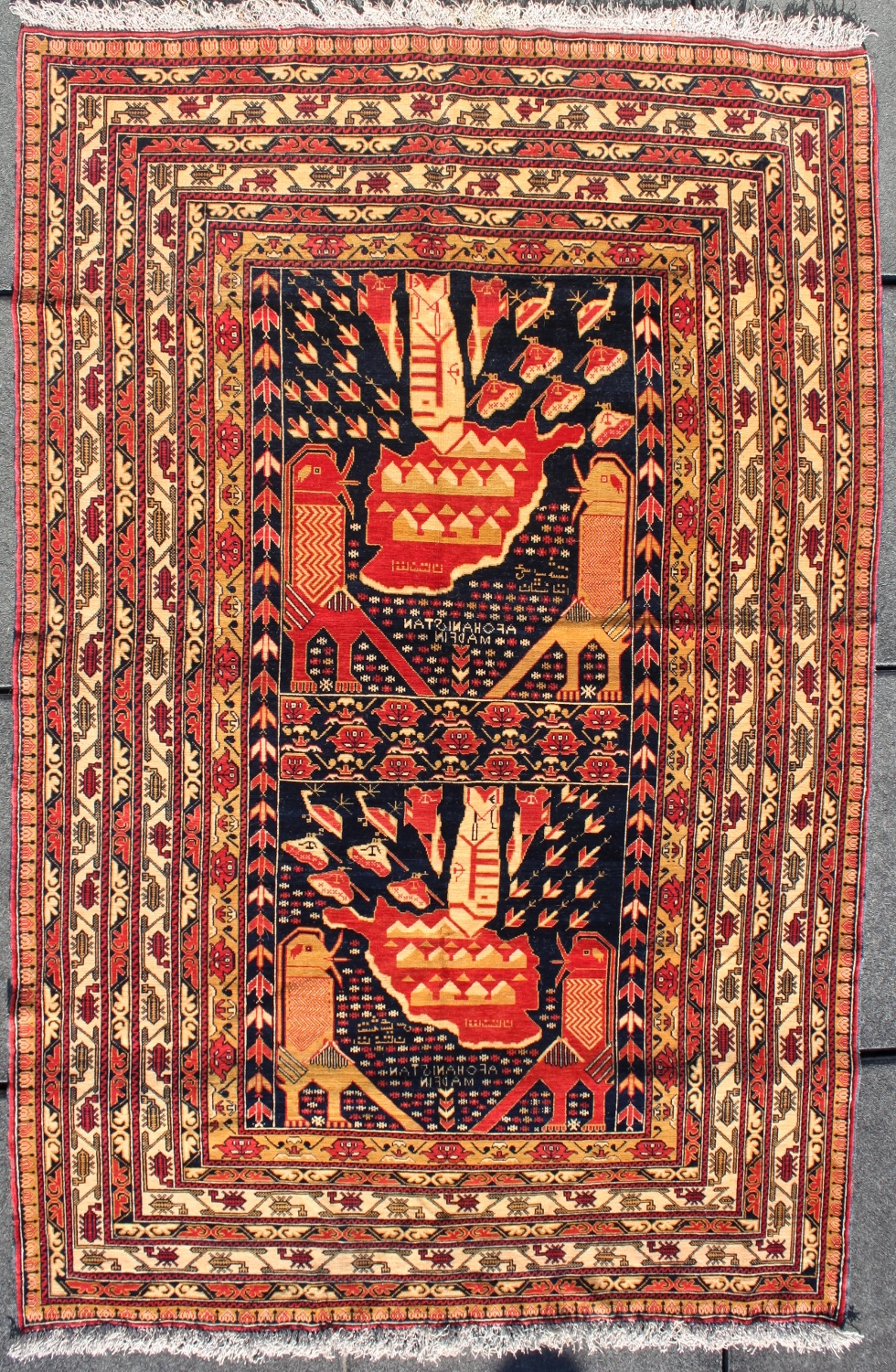 Hand woven carpet from Afhanistan for sale