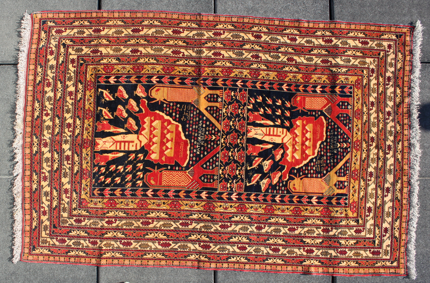 For sale: Afghan War Rug or Conflict Carpet