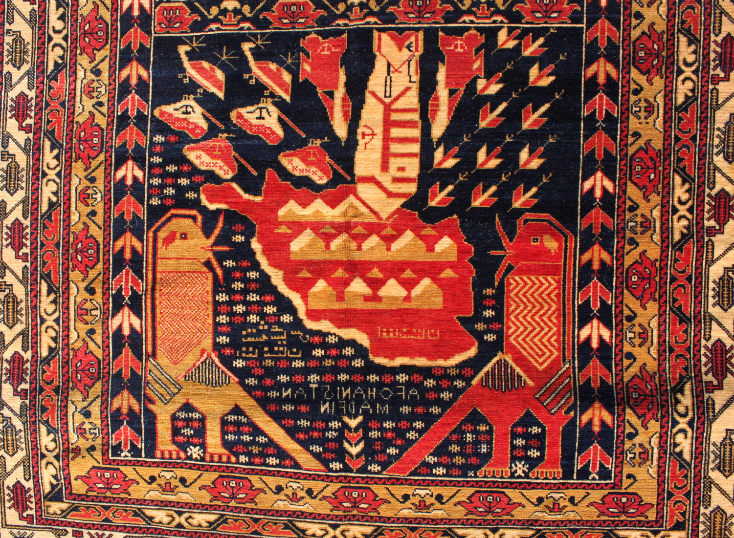 For sale: Afghan War Rug or Conflict Carpet