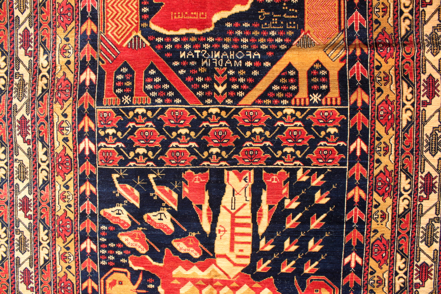 For sale: Afghan War Rug or Conflict Carpet