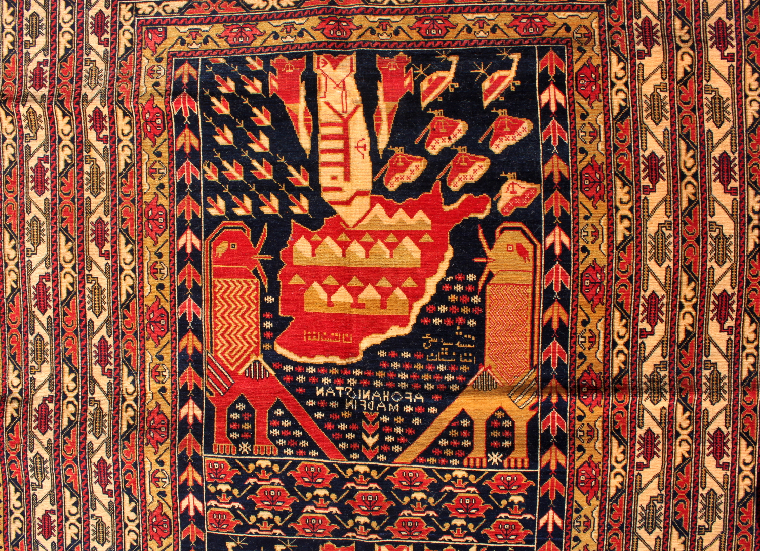 For sale: Afghan War Rug or Conflict Carpet