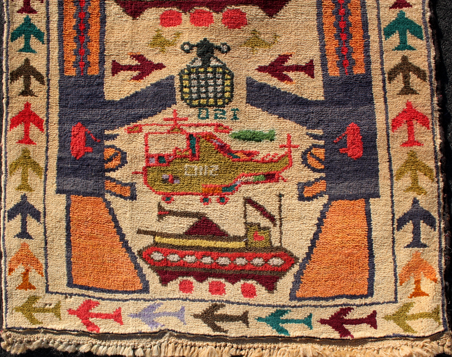 For sale: Afghan War Rug or Conflict Carpet