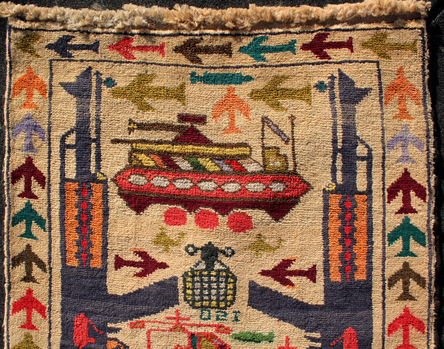 For sale: Afghan War Rug or Conflict Carpet