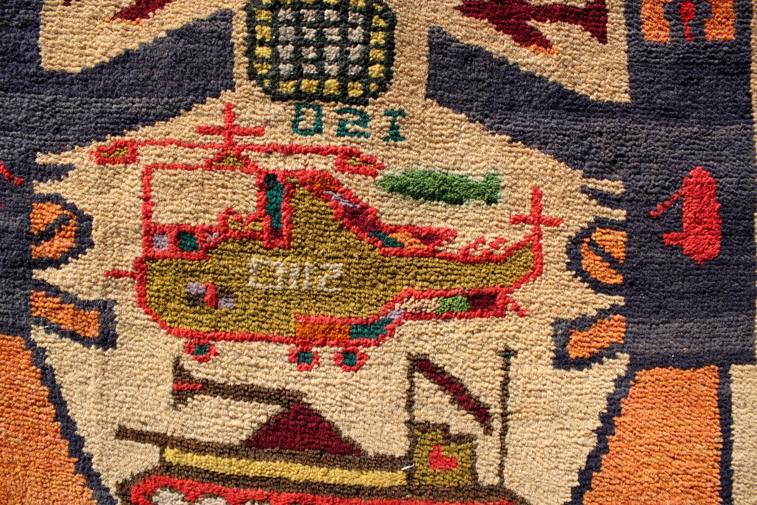 For sale: Afghan War Rug or Conflict Carpet