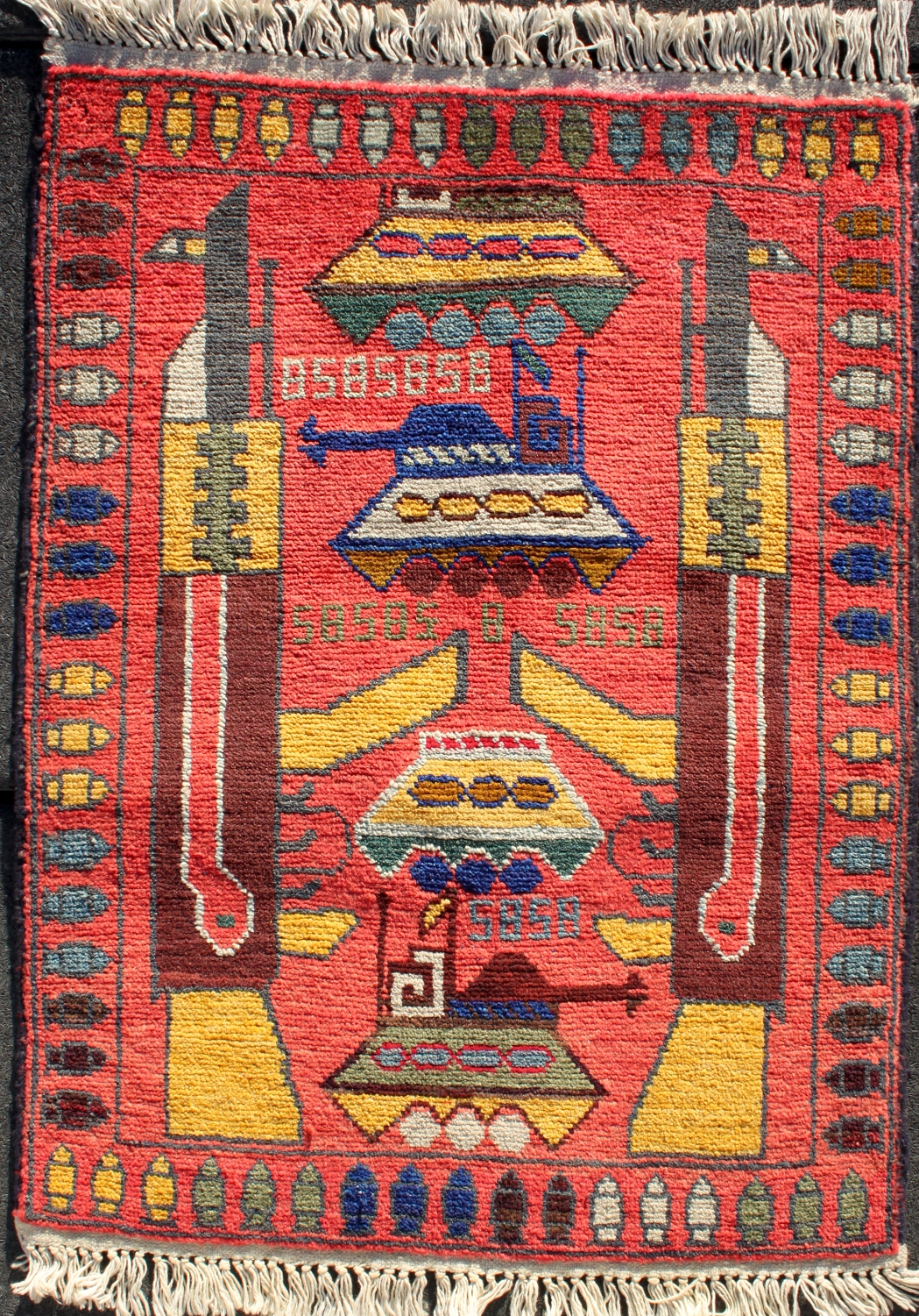 For sale: Afghan War Rug or Conflict Carpet