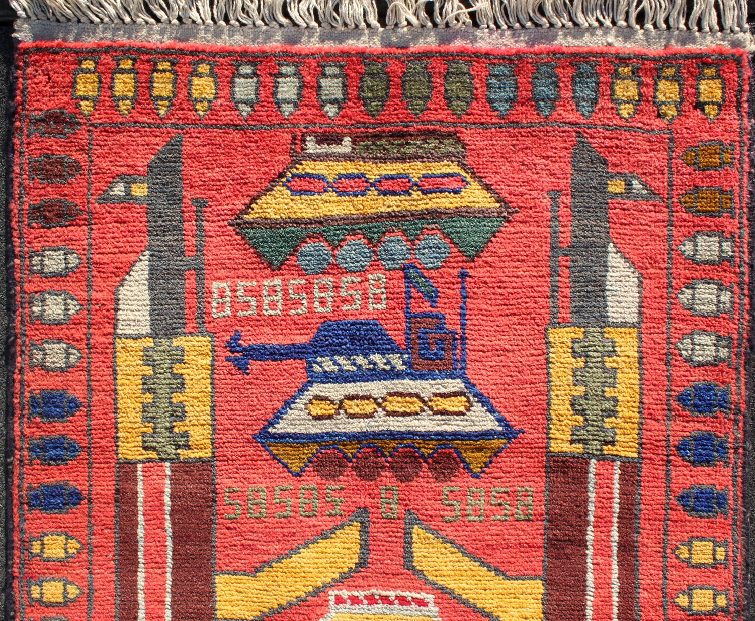 For sale: Afghan War Rug or Conflict Carpet