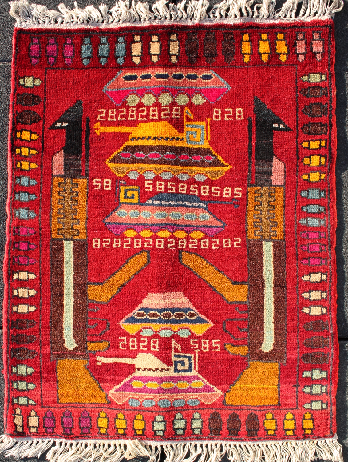 For sale: Afghan War Rug or Conflict Carpet