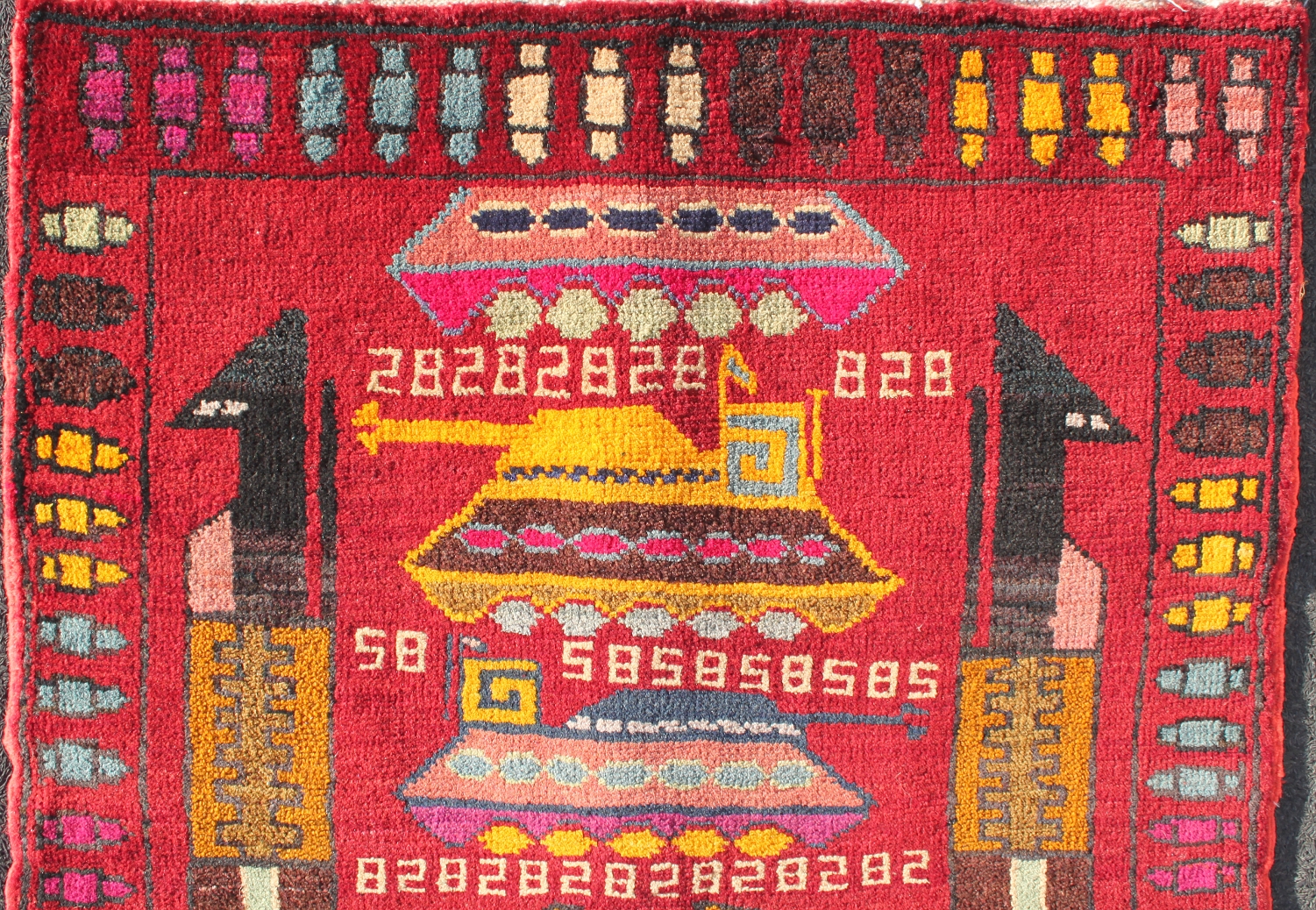 For sale: Afghan War Rug or Conflict Carpet