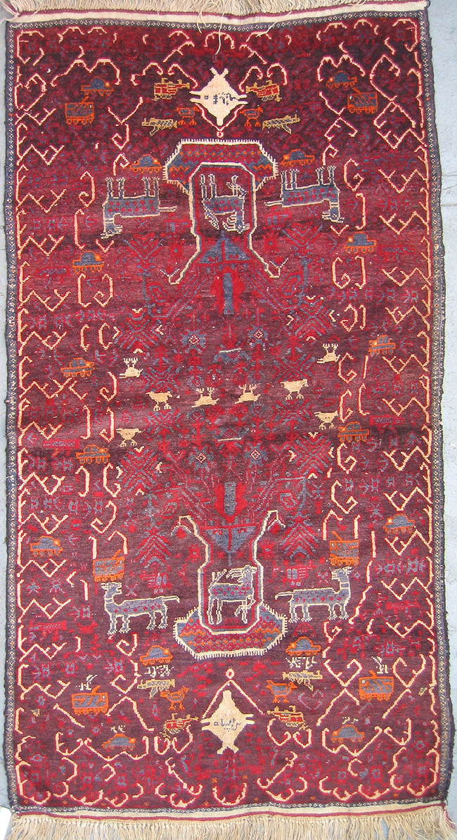 Hand woven carpet from Afhanistan for sale