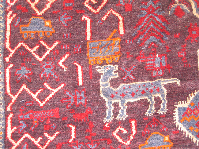 For sale: Afghan War Rug or Conflict Carpet