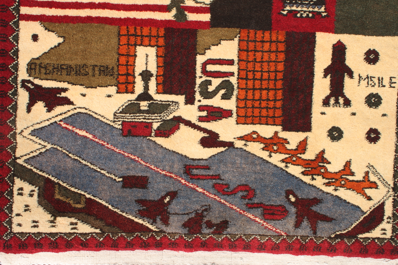 For sale: Afghan War Rug or Conflict Carpet