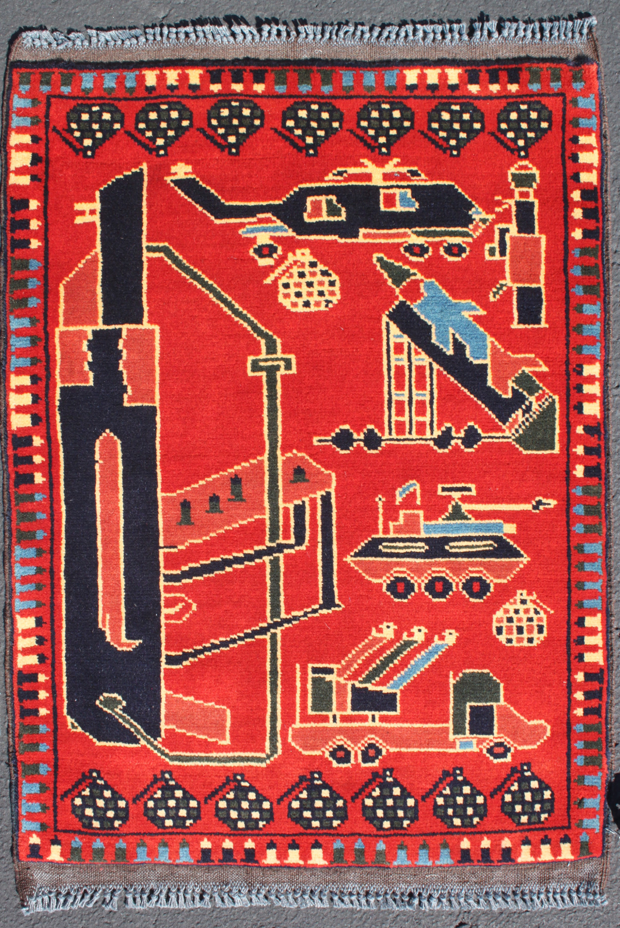 For sale: Afghan War Rug or Conflict Carpet