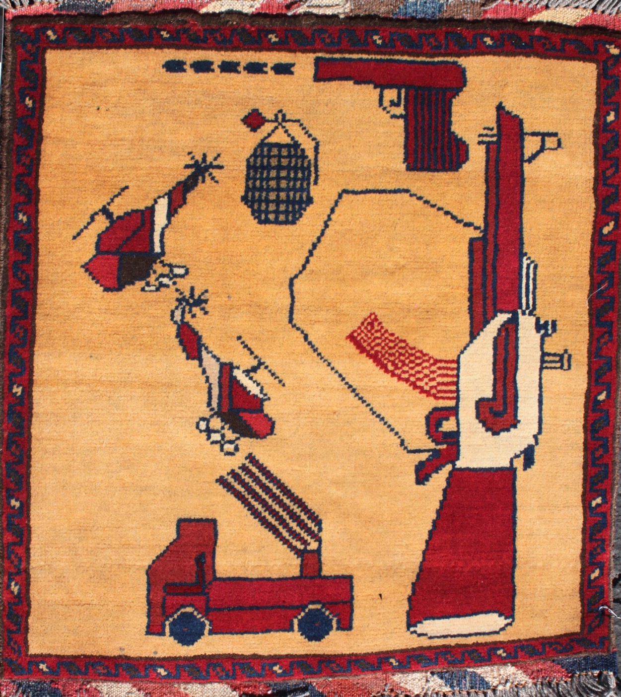 For sale: Afghan War Rug or Conflict Carpet