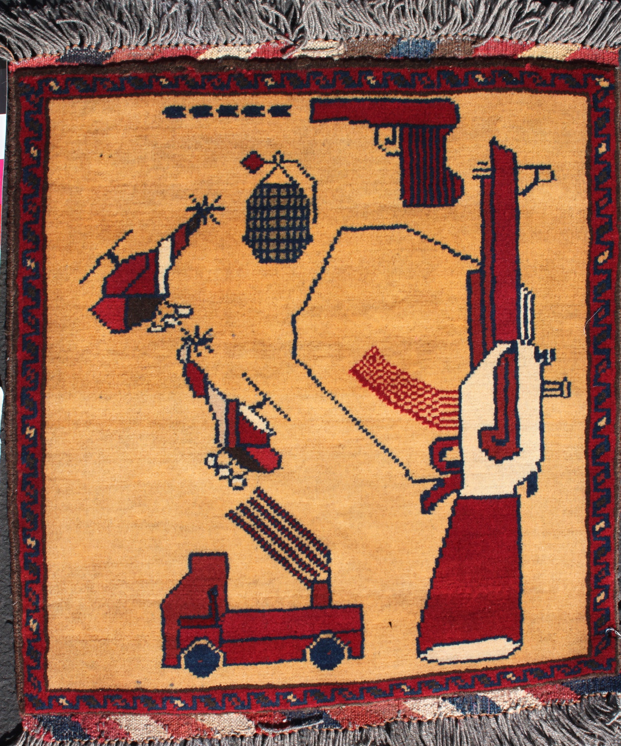 For sale: Afghan War Rug or Conflict Carpet