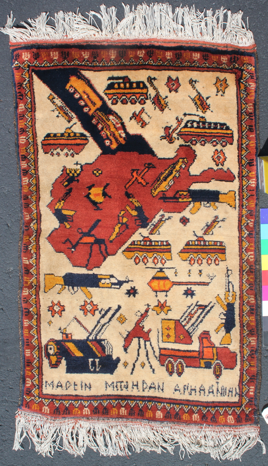 For sale: Afghan War Rug or Conflict Carpet