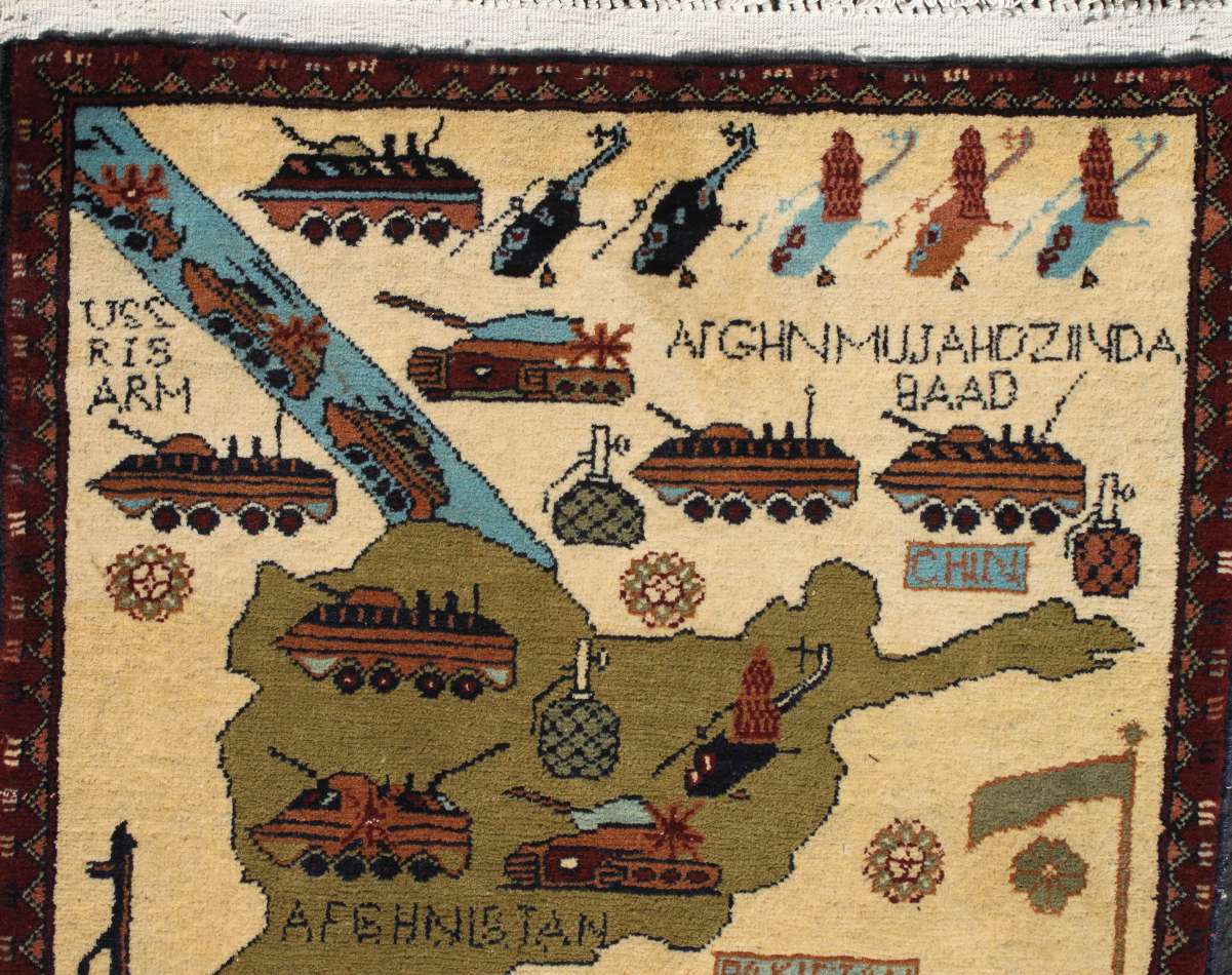 For sale: Afghan War Rug or Conflict Carpet