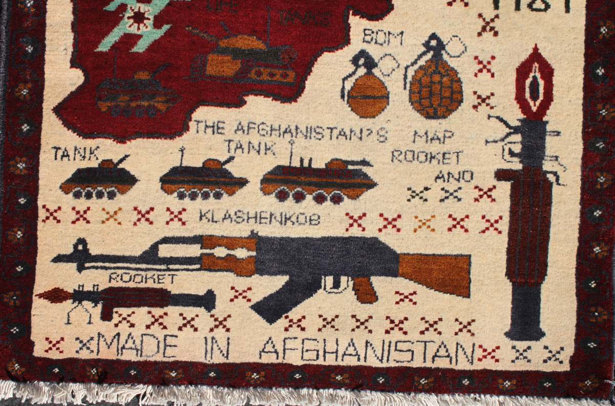 For sale: Afghan War Rug or Conflict Carpet