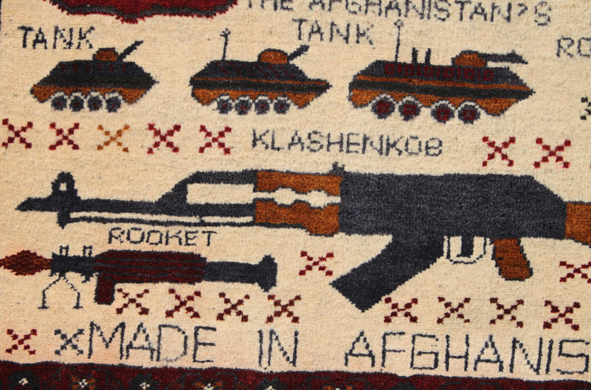 For sale: Afghan War Rug or Conflict Carpet