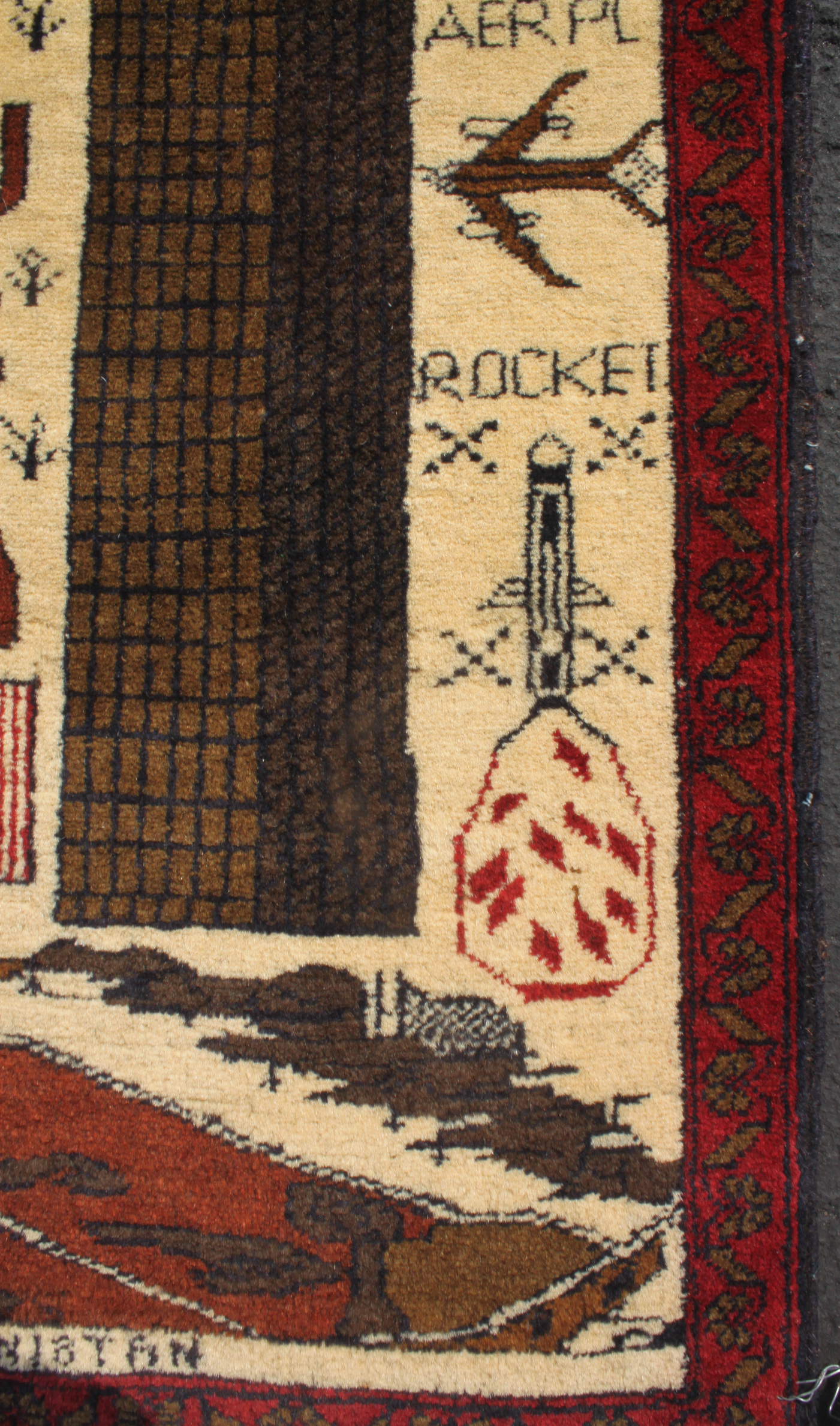 For sale: Afghan War Rug or Conflict Carpet