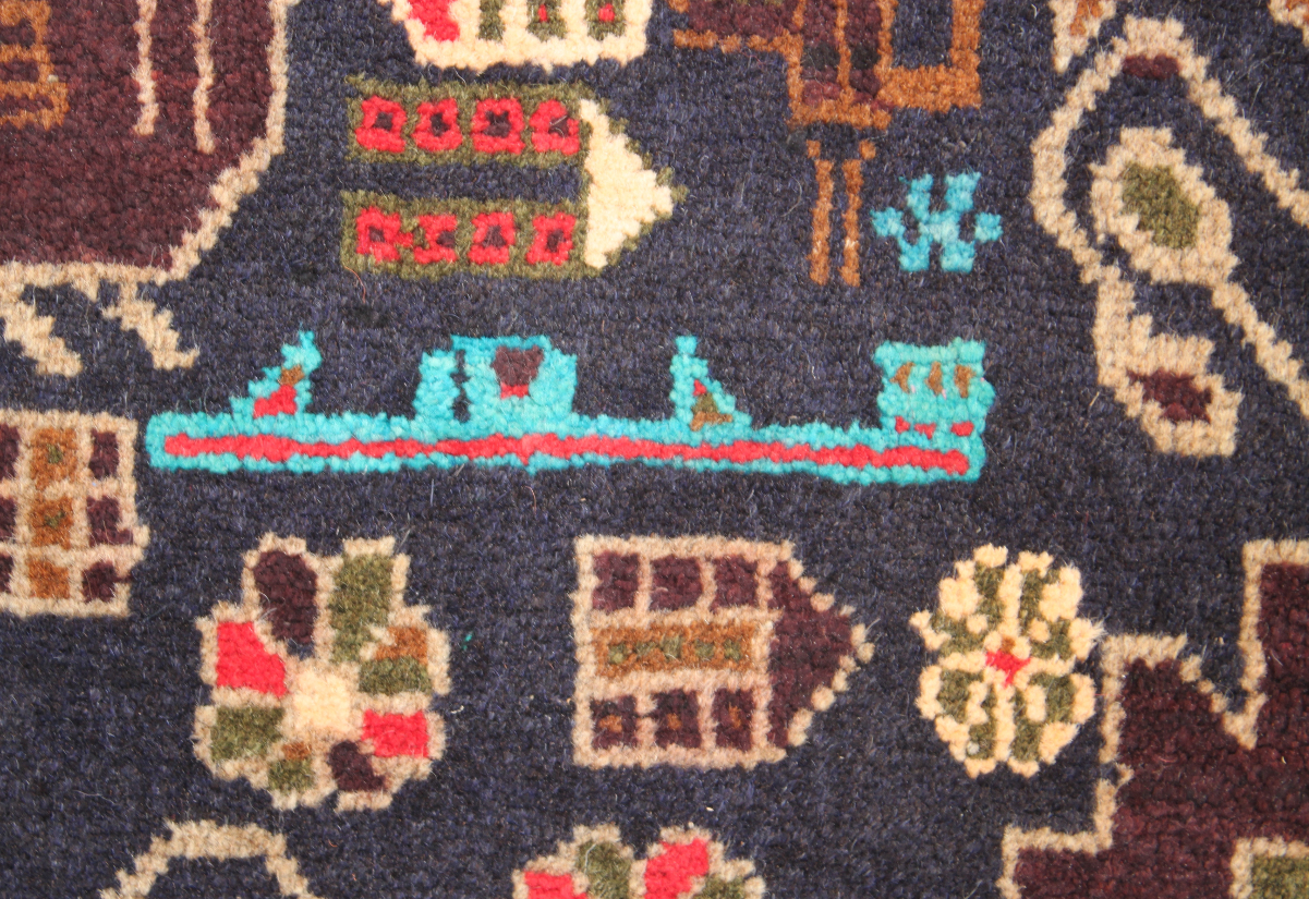 For sale: Afghan War Rug or Conflict Carpet