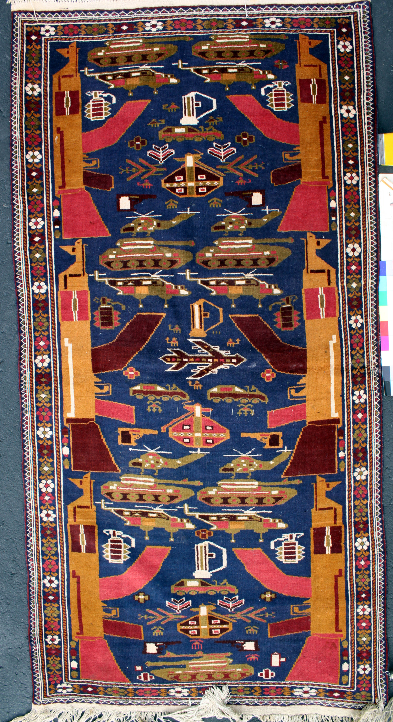 For sale: Afghan War Rug or Conflict Carpet