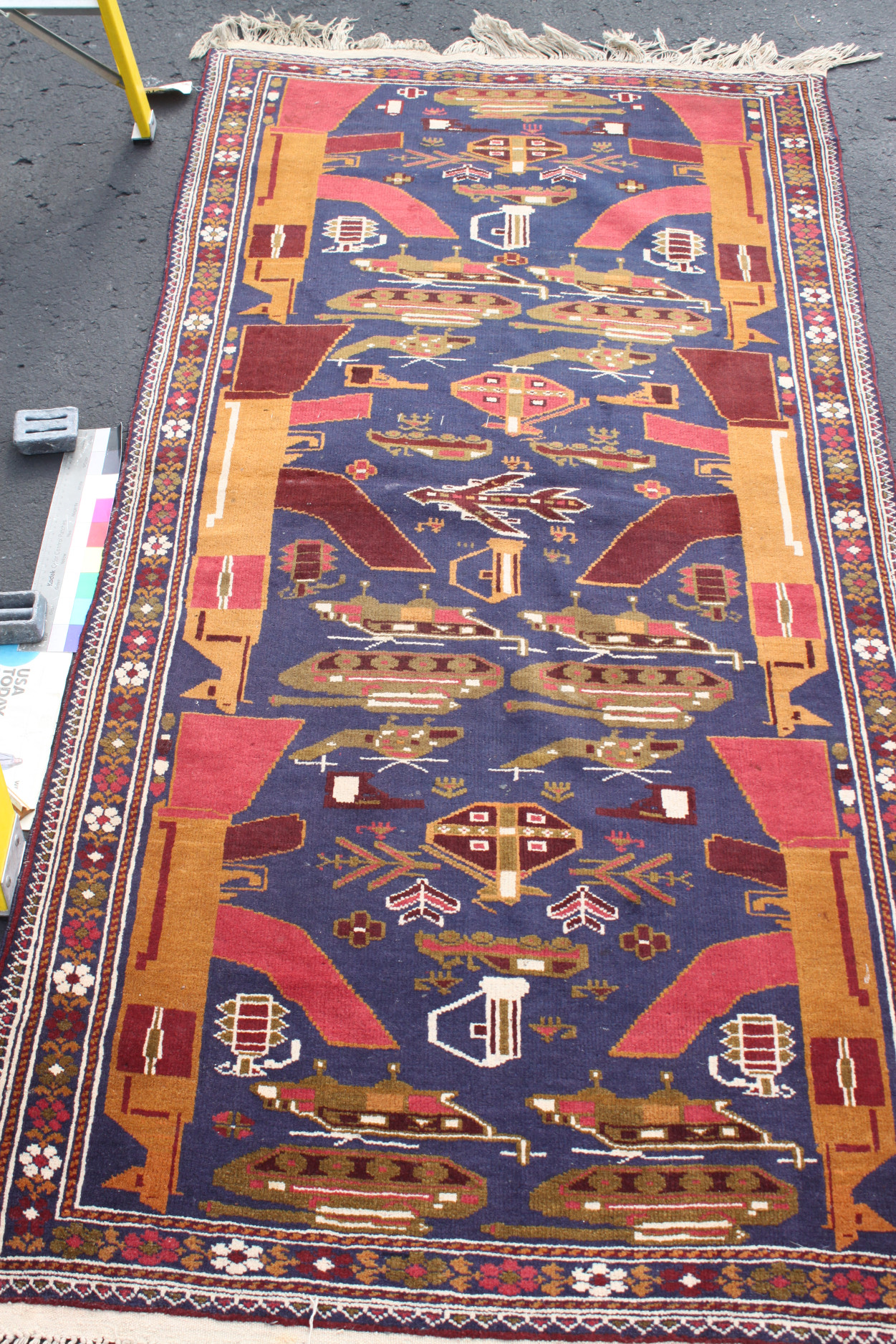 For sale: Afghan War Rug or Conflict Carpet