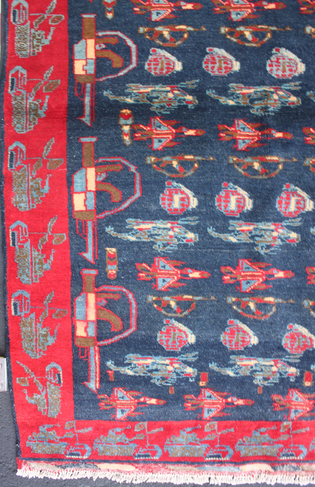 For sale: Afghan War Rug or Conflict Carpet