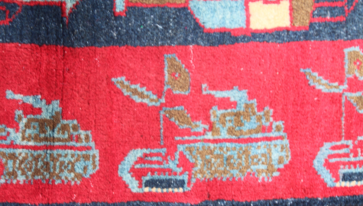 For sale: Afghan War Rug or Conflict Carpet