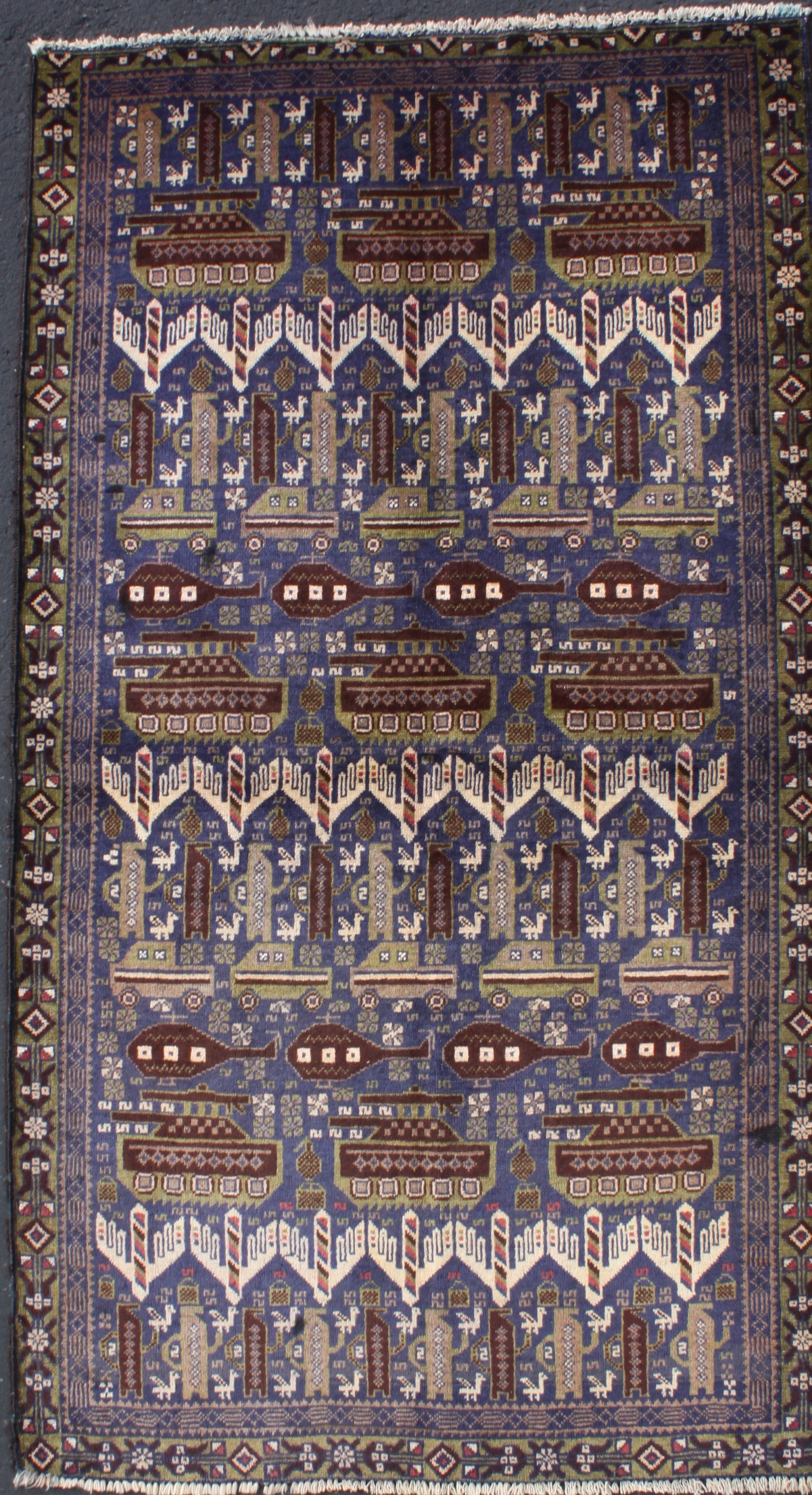 For sale: Afghan War Rug or Conflict Carpet