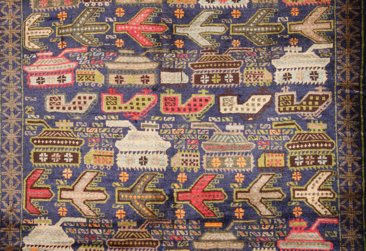 For sale: Afghan War Rug or Conflict Carpet