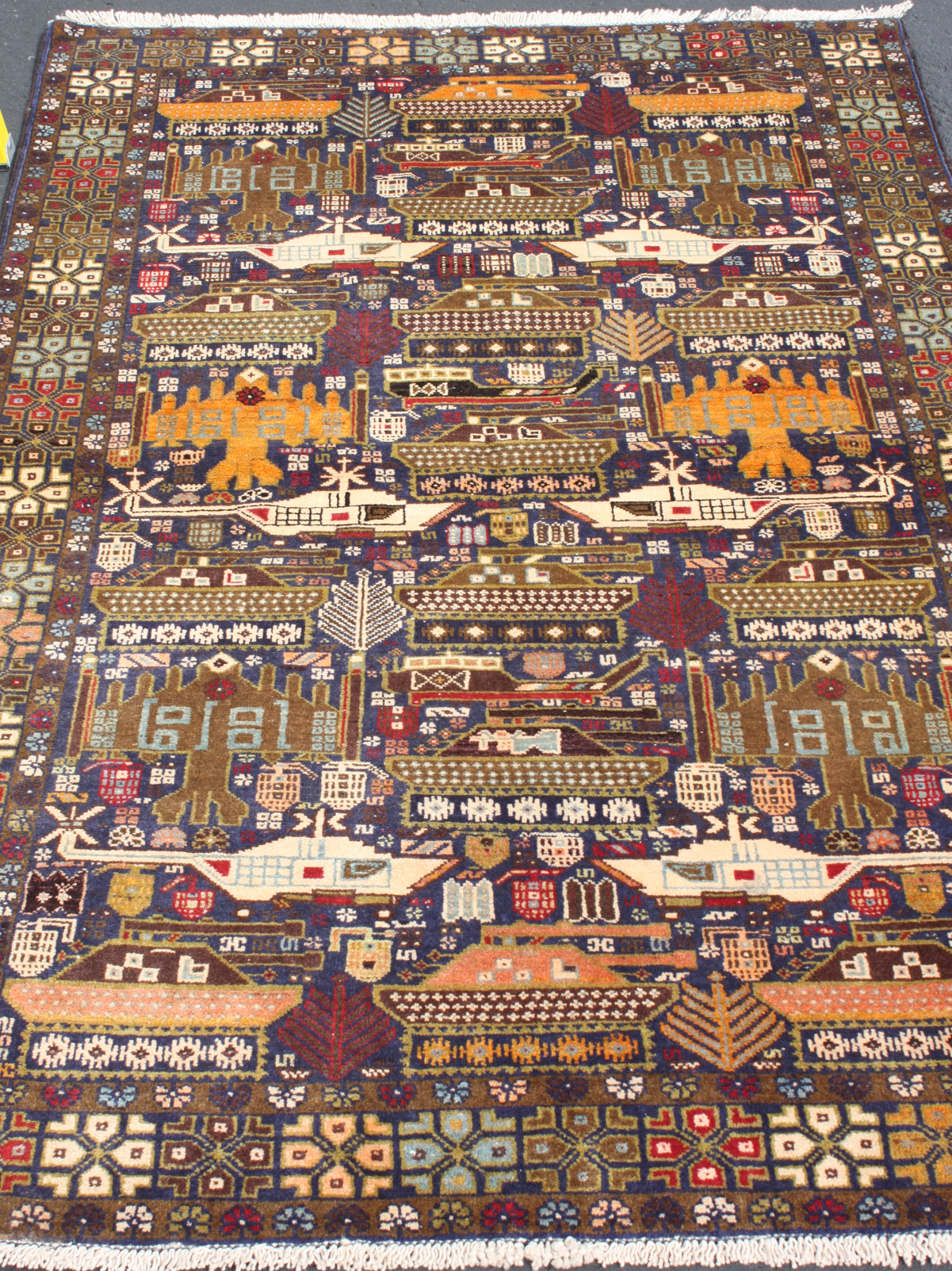 For sale: Afghan War Rug or Conflict Carpet