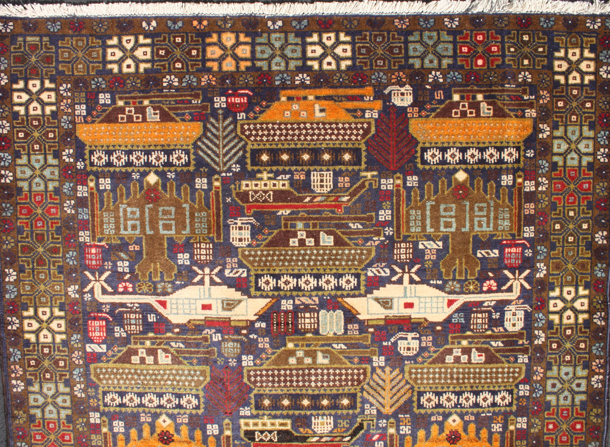 For sale: Afghan War Rug or Conflict Carpet