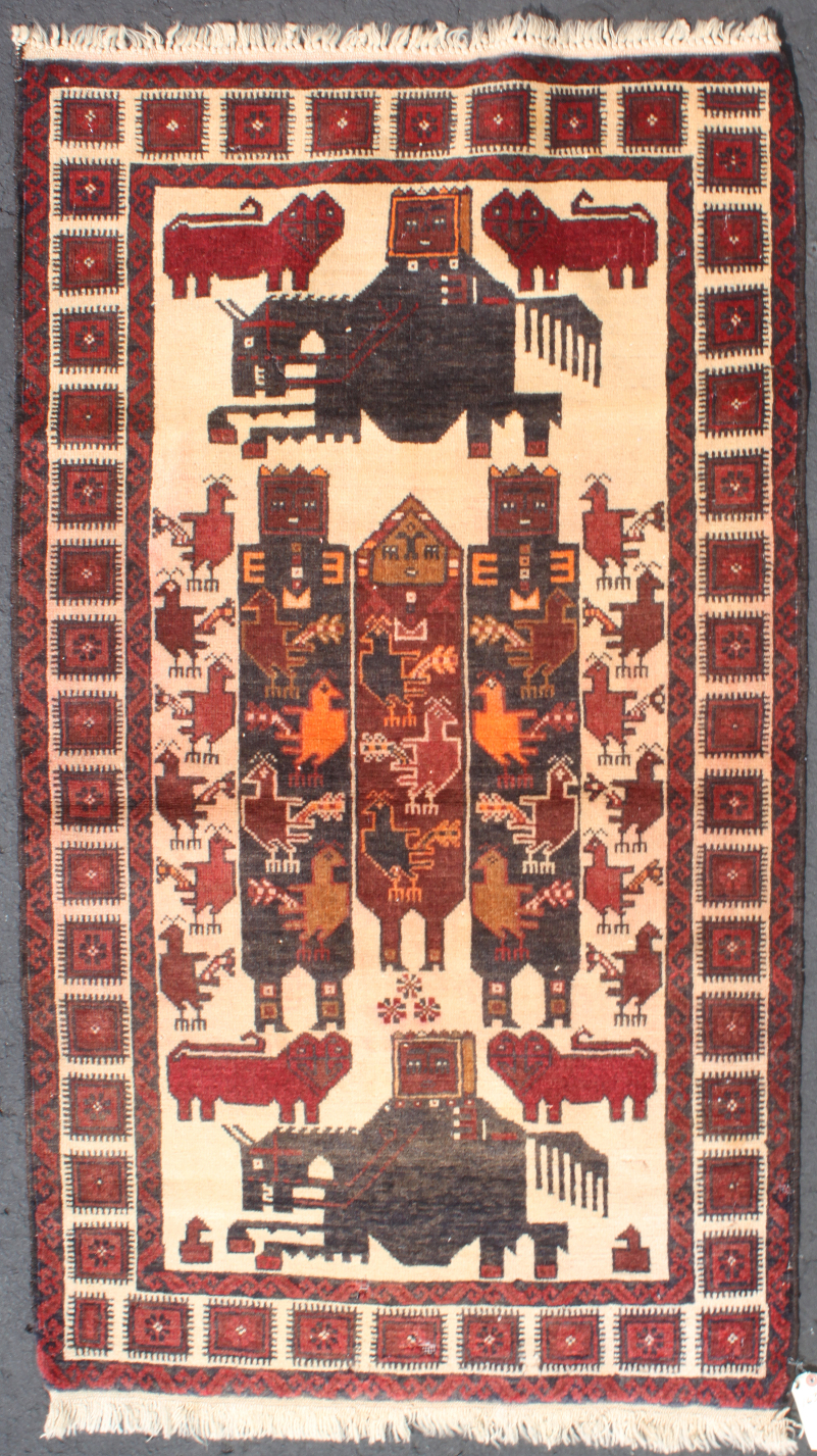 Hand woven carpet from Afhanistan for sale