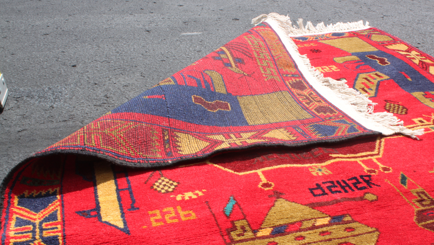 For sale: Afghan War Rug or Conflict Carpet