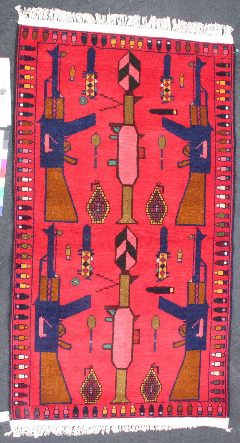 For sale: Afghan War Rug or Conflict Carpet