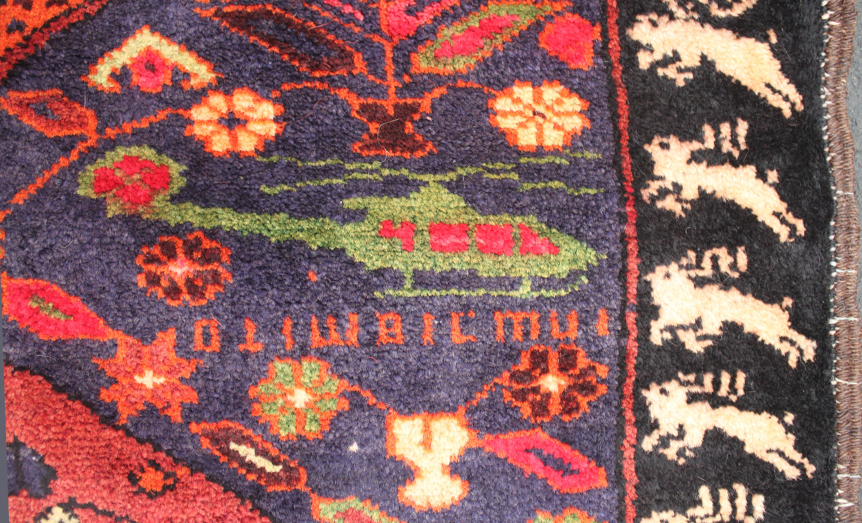 For sale: Afghan War Rug or Conflict Carpet