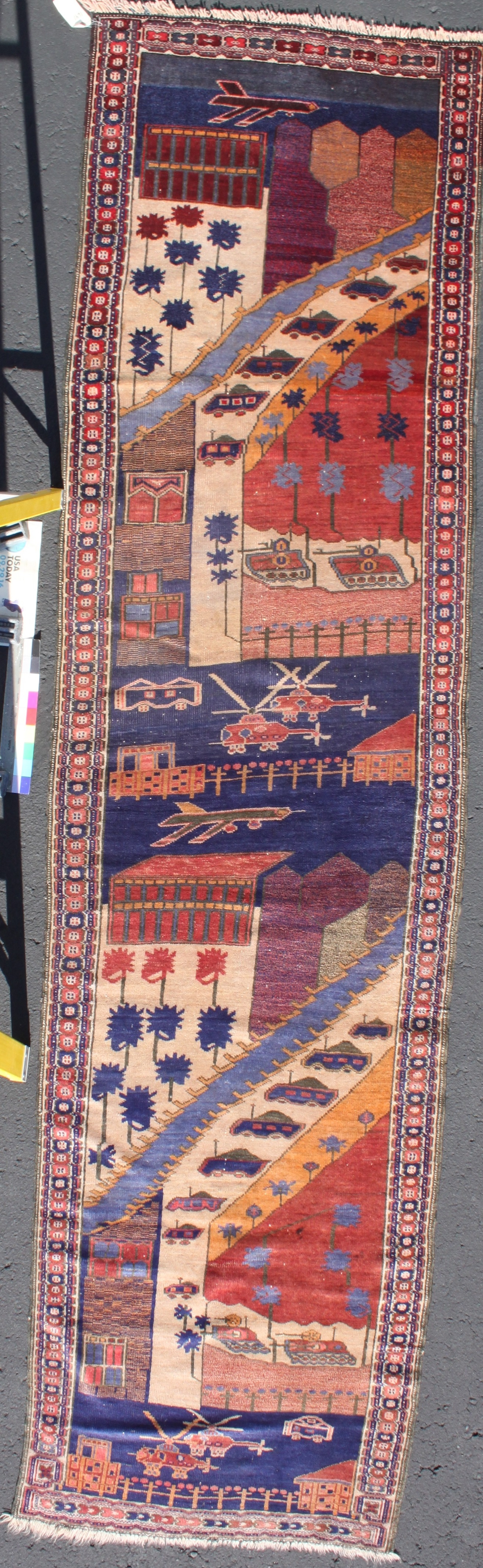 For sale: Afghan War Rug or Conflict Carpet