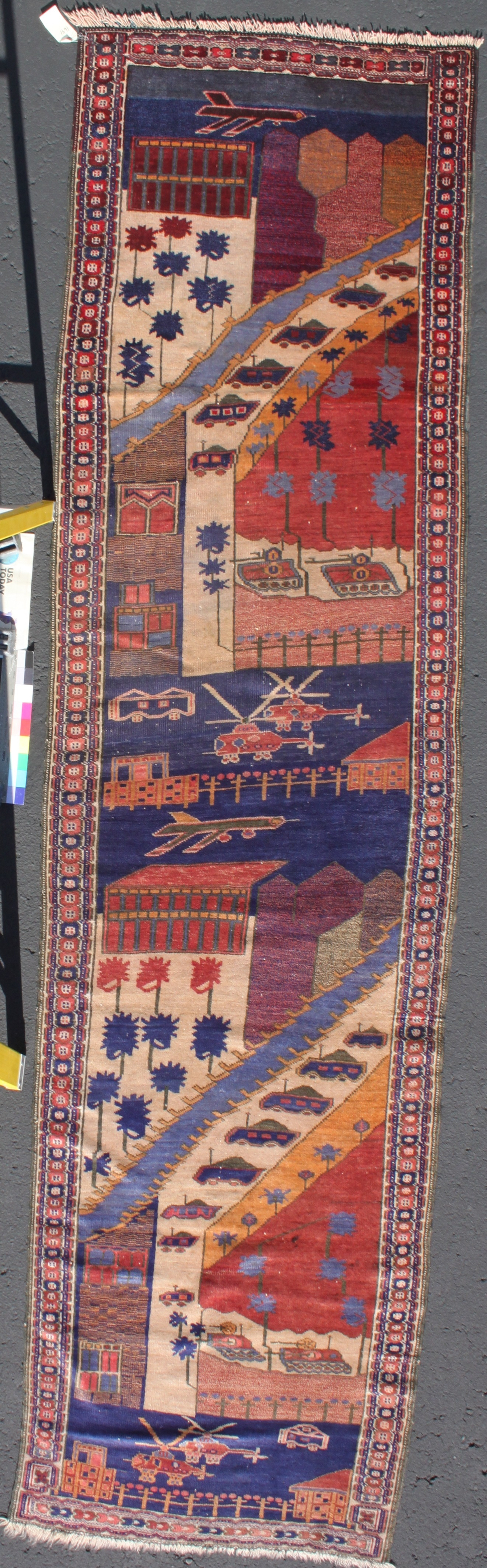 For sale: Afghan War Rug or Conflict Carpet